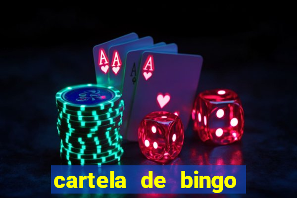 cartela de bingo ate 50 para imprimir